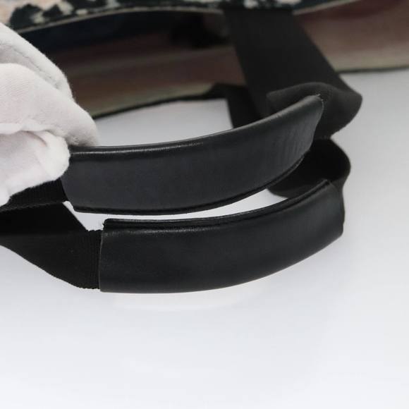 CHANEL High Summer Tote Bag Canvas Pink Silver CC Auth bs20616 - Picture 7 of 16